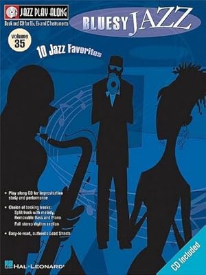 Bild des Verkufers fr Bluesy Jazz: 10 Jazz Favorites [With CD (Audio)] zum Verkauf von AHA-BUCH GmbH