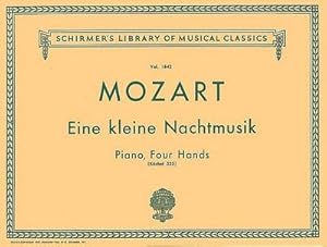 Image du vendeur pour Eine Kleine Nachtmusik (K. 525): Schirmer Library of Classics Volume 1842 Piano Duet mis en vente par AHA-BUCH GmbH
