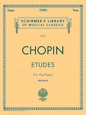 Imagen del vendedor de Etudes : Schirmer Library of Classics Volume 33 Piano Solo a la venta por AHA-BUCH GmbH