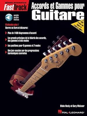 Bild des Verkufers fr Fasttrack Guitar Chords & Scales - French Edition Book/Online Audio zum Verkauf von AHA-BUCH GmbH