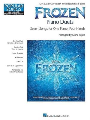 Bild des Verkufers fr Frozen Piano Duets: Popular Songs Series Late Elementary/Early Intermediate Piano Due zum Verkauf von AHA-BUCH GmbH