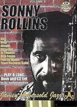 Seller image for Jamey Aebersold Jazz -- Sonny Rollins, Vol 8 : Book & Online Audio for sale by AHA-BUCH GmbH