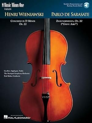 Immagine del venditore per Wieniawski - Violin Concerto No. 2 in D Major, Op. 22 & Sarasate - Zigeunerweisen, Op. 20 Music Minus One Violin (Book/Online Audio) [With CD (Audio)] venduto da AHA-BUCH GmbH