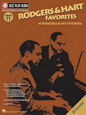 Imagen del vendedor de Rodgers & Hart Favorites: Jazz Play-Along Volume 11 [With CD (Audio)] a la venta por AHA-BUCH GmbH