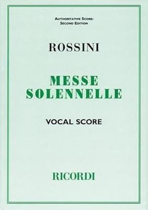 Seller image for Messa Solenne: Vocal Score for sale by AHA-BUCH GmbH