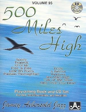 Seller image for Jamey Aebersold Jazz -- 500 Miles High, Vol 95 : Book & Online Audio for sale by AHA-BUCH GmbH