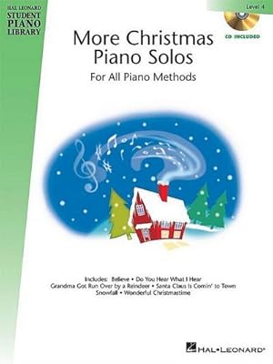 Seller image for More Christmas Piano Solos for All Piano Methods, Level 4 [With CD (Audio)] for sale by AHA-BUCH GmbH