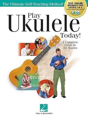 Bild des Verkufers fr Play Ukulele Today! All-In-One Beginner's Pack: Includes Book 1, Book 2, Audio & Video zum Verkauf von AHA-BUCH GmbH