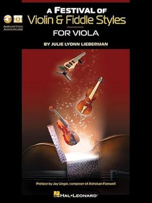 Bild des Verkufers fr A Festival of Violin & Fiddle Styles for Viola: Book with Audio and Video Access zum Verkauf von AHA-BUCH GmbH