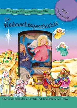 Bild des Verkufers fr Die Weihnachtsgeschichte, m. 8 Spielfiguren : Erwecke die Geschichte aus der Bibel mit Krippenfiguren zum Leben! zum Verkauf von Smartbuy