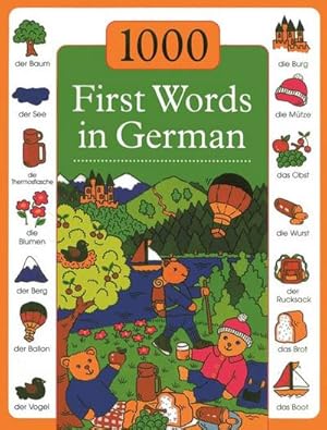 Bild des Verkufers fr 1000 First Words in German zum Verkauf von Smartbuy