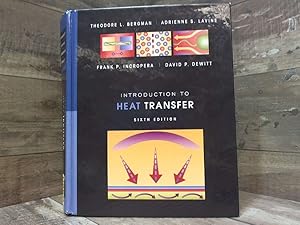 Imagen del vendedor de Introduction to Heat Transfer a la venta por Archives Books inc.