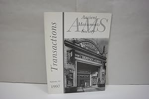 Seller image for Transactions of the Ancient Monuments Society: vol. 41/1997 for sale by Antiquariat Wilder - Preise inkl. MwSt.
