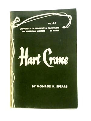 Seller image for Hart Crane for sale by World of Rare Books