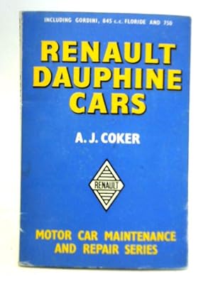 Image du vendeur pour Renault Dauphine Cars mis en vente par World of Rare Books