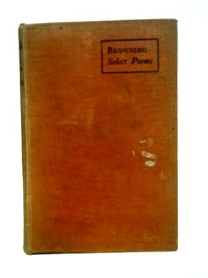 Bild des Verkufers fr A Selection of Poems (1835-1864) zum Verkauf von World of Rare Books