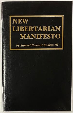 Seller image for New Libertarian Manifesto for sale by Bolerium Books Inc.