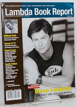 Seller image for Lambda Book Report: a review of contemporary gay & lesbian literature vol. 12, #11, June/July, 2004: Deep Longing: Tom Baker talks with Dave Benbow for sale by Bolerium Books Inc.