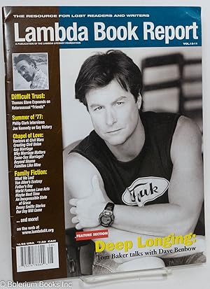 Bild des Verkufers fr Lambda Book Report: a review of contemporary gay & lesbian literature vol. 12, #11, June/July, 2004: Deep Longing: Tom Baker talks with Dave Benbow zum Verkauf von Bolerium Books Inc.