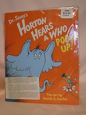 Bild des Verkufers fr DR, SUESS'S HORTON HEARS A WHO POP-UP! zum Verkauf von Robert Gavora, Fine & Rare Books, ABAA