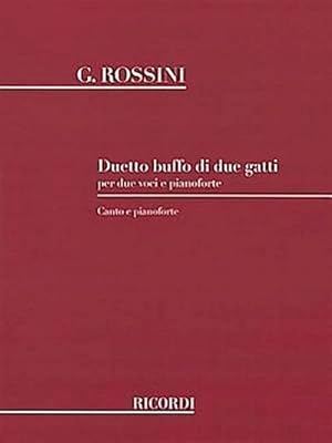 Seller image for Duetto Buffo Di Due Gatti (Cat Duet): Vocal Duet for sale by Smartbuy