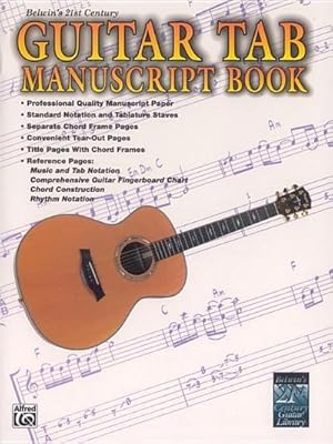 Seller image for Belwin's 21st Century Guitar Tab Manuscript Book for sale by Smartbuy