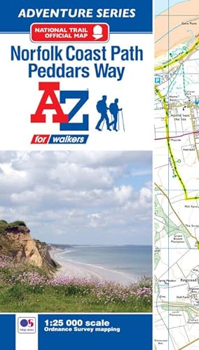 Bild des Verkufers fr Norfolk Coast Path Adventure Atlas zum Verkauf von Smartbuy