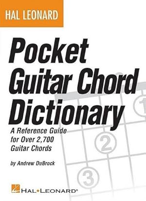 Bild des Verkufers fr Pocket Guitar Chord Dictionary zum Verkauf von Smartbuy