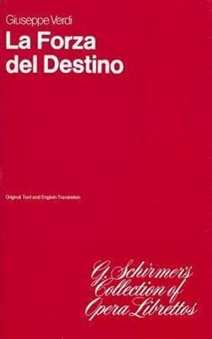 Seller image for La Forza del Destino : Opera In Three Acts for sale by Smartbuy