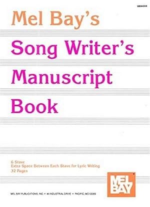Seller image for Song Writer's Manuscript Book for sale by Smartbuy