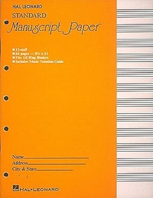 Seller image for Standard Manuscript Paper ( Yellow Cover) for sale by Smartbuy