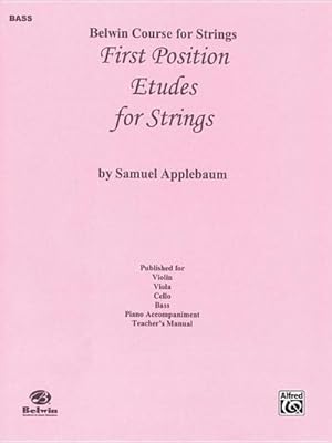 Seller image for First Position Etudes for Strings : Bass for sale by Smartbuy