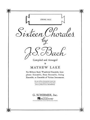 Immagine del venditore per Sixteen Chorales: Double Bass Part venduto da Smartbuy