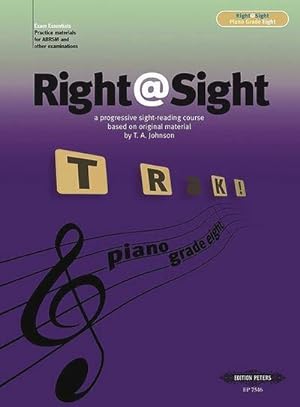 Bild des Verkufers fr Right@sight for Piano, Grade 8 : A Progressive Sight-Reading Course Based on Original Material by T. A. Johnson zum Verkauf von Smartbuy