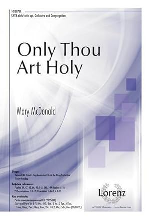 Imagen del vendedor de ONLY THOU ART HOLY a la venta por Smartbuy