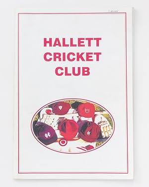 Hallett Cricket Club, 1878-2001. Reunion at Hallett Hall, 15th September, 2001