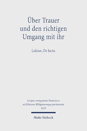 Seller image for ber Trauer und den richtigen Umgang mit ihr for sale by Rheinberg-Buch Andreas Meier eK