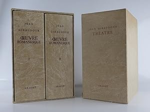 Image du vendeur pour OEUVRE ROMANESQUE & THEATRE 4 volumes sous 2 coffrets. Oeuvre romanesque, tome 1: Provinciales - L'Ecole des indiffrents - Elpnor - Suzanne et le Pacifique - Juliette au pys des hommes - Siegfried et le Limousin - Simon le Pathtique. Tome 2 : Bella- Eglantine - Les aventures de Jrme Bardini - La France sentimentale - Combat avec l'ange - Choix des Elues. Thtre, t.1 : Siegfried - La fin de Siegfried - Amphitryon 38 - Judith - Intermezzo - Tessa - La Guerre de Troie n'aura pas lieu. Tome 2 : Electre - Supplment au Voyage de Cook - L'Impromptu de Paris - Cantique des Cantiques - Ondine - Sodome et Gomorrhe - La Folle de Chaillot - L'Apollon de Bellac - Pour Lucrce. mis en vente par Librairie Christian Chaboud