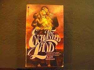 Seller image for The Enchanted Land pb Jude Deveraux 1st Print 1st ed 12/78 Avon Books for sale by Joseph M Zunno