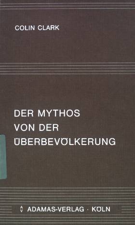 Bild des Verkufers fr Der Mythos von der berbevlkerung. zum Verkauf von books4less (Versandantiquariat Petra Gros GmbH & Co. KG)