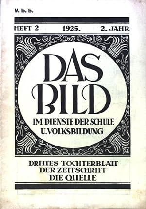 Bild des Verkufers fr Schulbuch - Schulfilm. - in: Das Bild im Dienste der Schule u. Volksbildung; Drittes Tochterblatt der Zeitschrift die Quelle. Heft 2, 2. Jahr; zum Verkauf von books4less (Versandantiquariat Petra Gros GmbH & Co. KG)