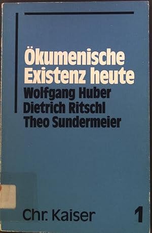 Bild des Verkufers fr kumenische Existenz heute. kumenische Existenz heute 1 zum Verkauf von books4less (Versandantiquariat Petra Gros GmbH & Co. KG)