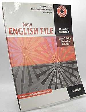 Seller image for Elementary - Part A (Files 1-4) - Student's Book, Workbook with Key und CD-Extra : In Pack. English File - New Edition for sale by Antiquariat Unterberger