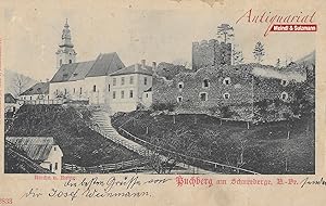 "Puchberg am Schneeberg. Kirche u. Ruine".