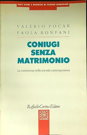 Bild des Verkufers fr Coniugi senza matrimonio zum Verkauf von Librodifaccia
