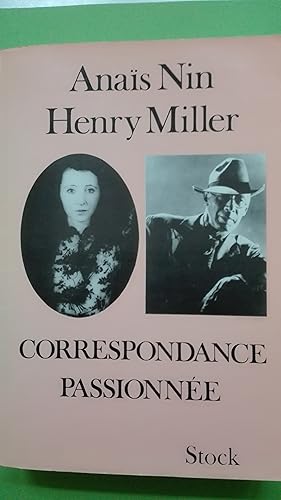 Seller image for Correspondance passionne (1932-1953) for sale by Librairie Sabine Leschevin