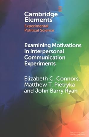 Seller image for Examining Motivations in Social Discussion Experiments for sale by GreatBookPrices