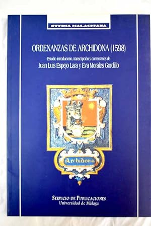 Seller image for Ordenanzas de Archidona for sale by Alcan Libros