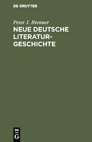 Imagen del vendedor de Neue deutsche Literaturgeschichte a la venta por BuchWeltWeit Ludwig Meier e.K.