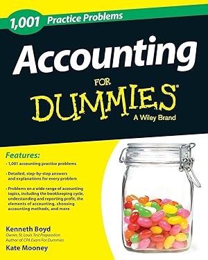 Bild des Verkufers fr 1,001 Accounting Practice Problems For Dummies zum Verkauf von moluna